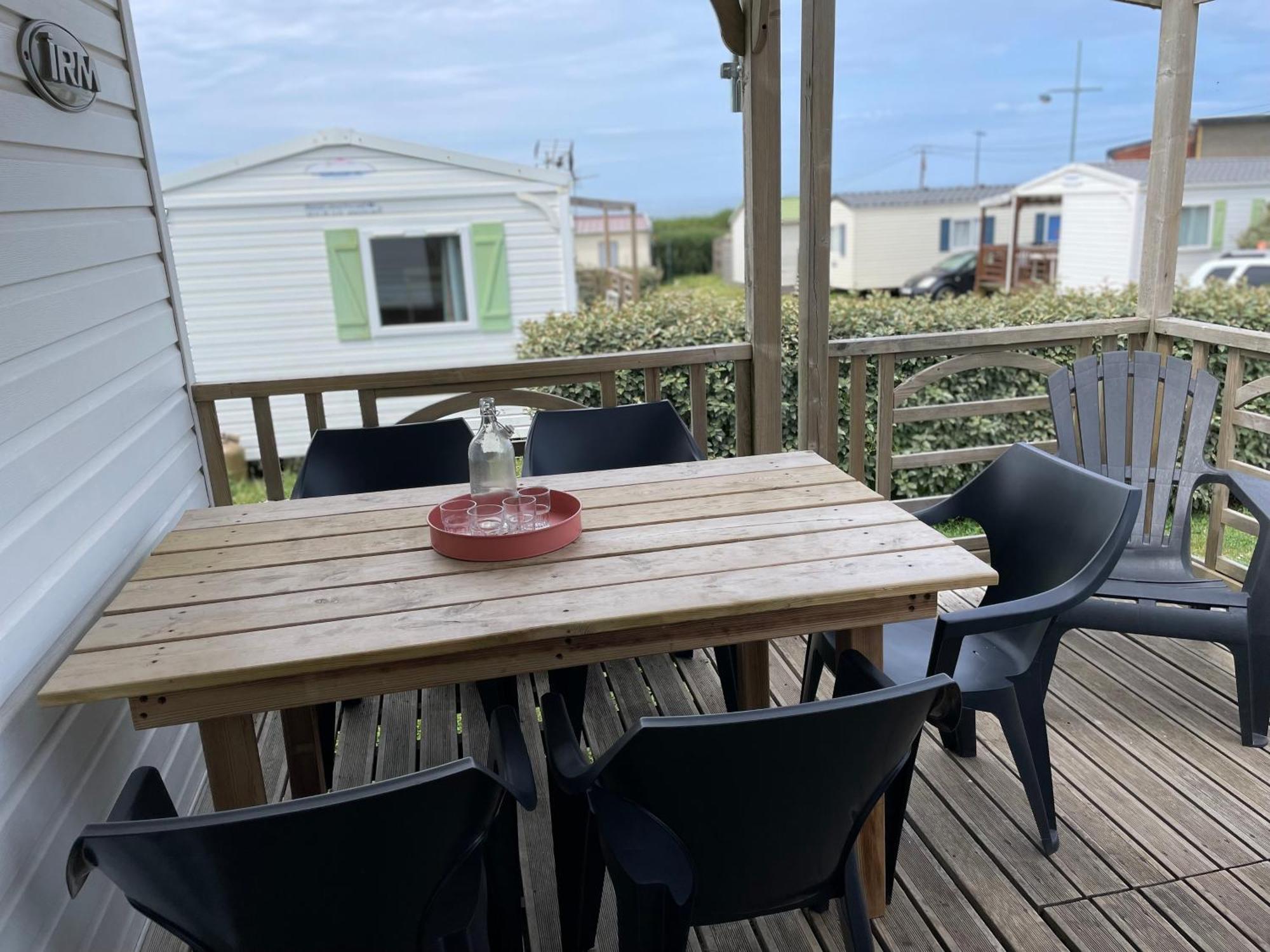 Mobil-Home Vue Sur Mer Le Portel Exterior photo
